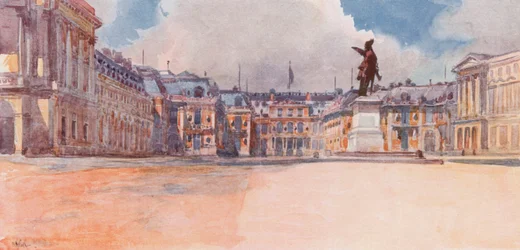Schloss Versailles, Seite zum Hof